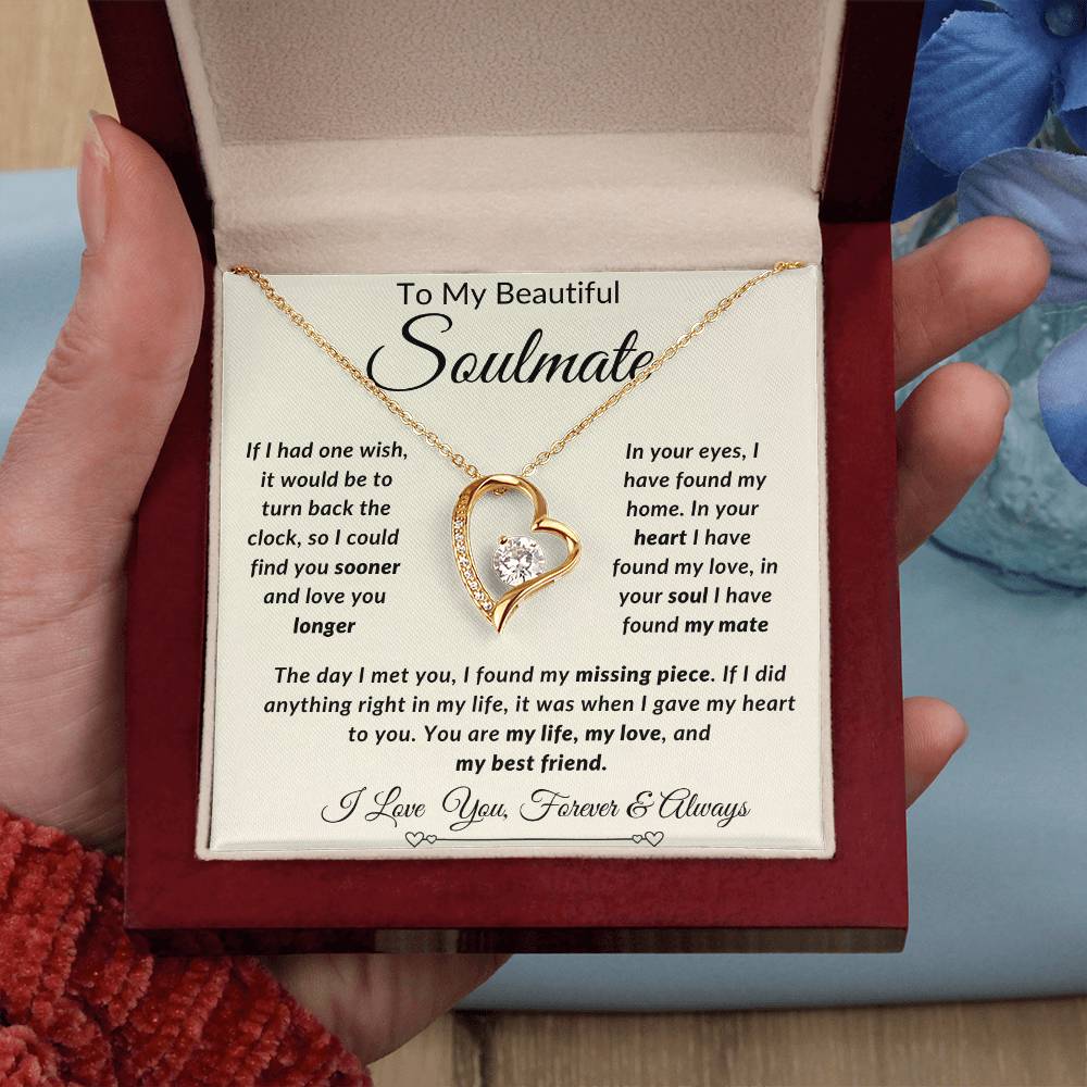 To My Beautiful Soulmate Forever Love