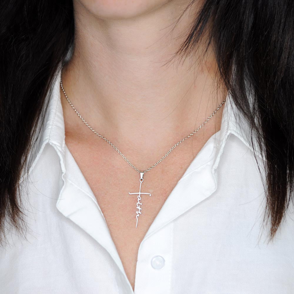 Faith Cross For Bonus Daughter