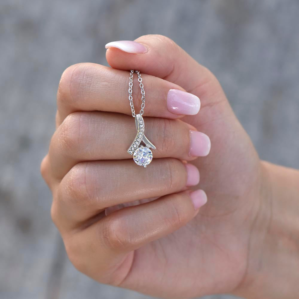 To My Wife, I Remember the First Day I Met You-Alluring Beauty Necklace