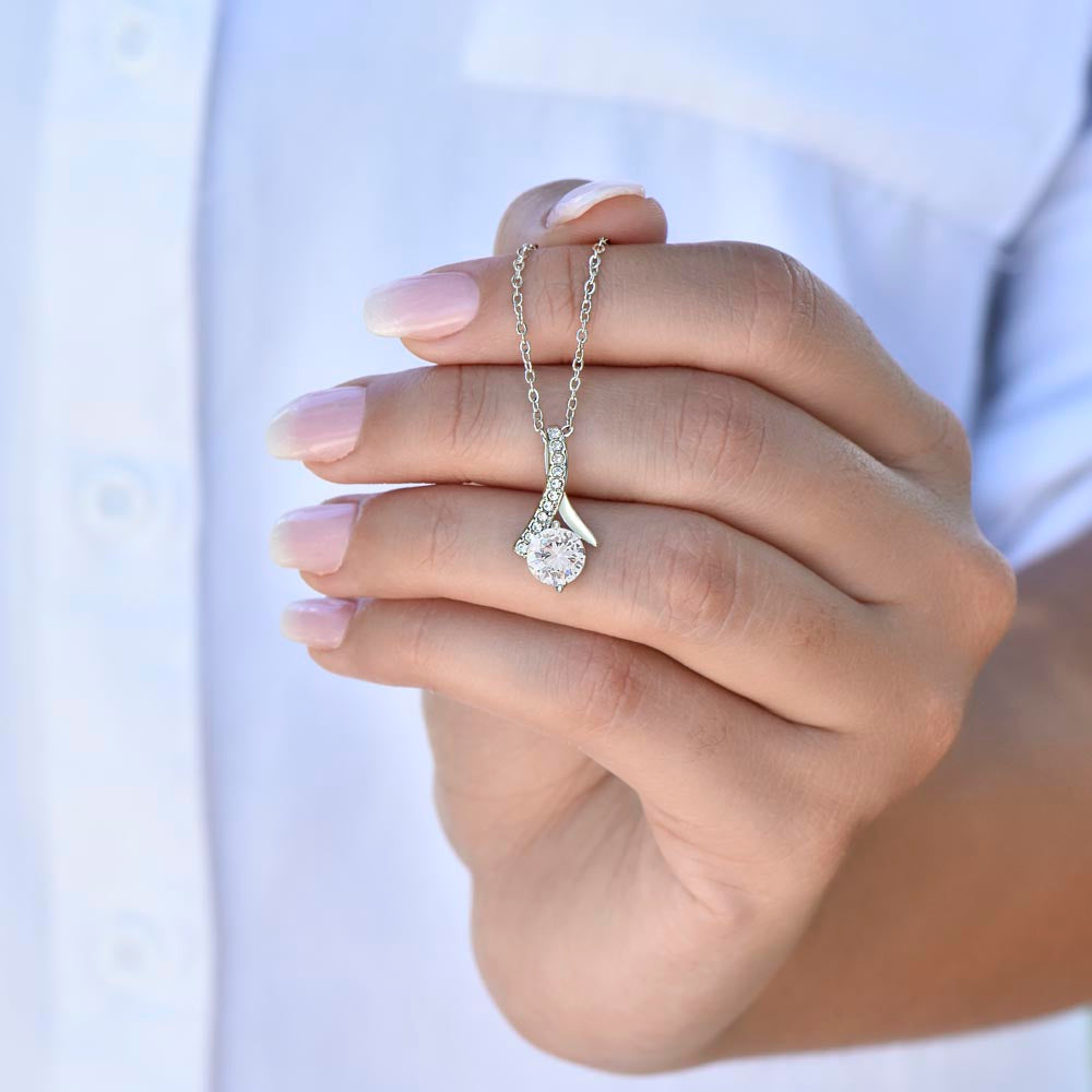 To My Wife, I Remember the First Day I Met You-Alluring Beauty Necklace