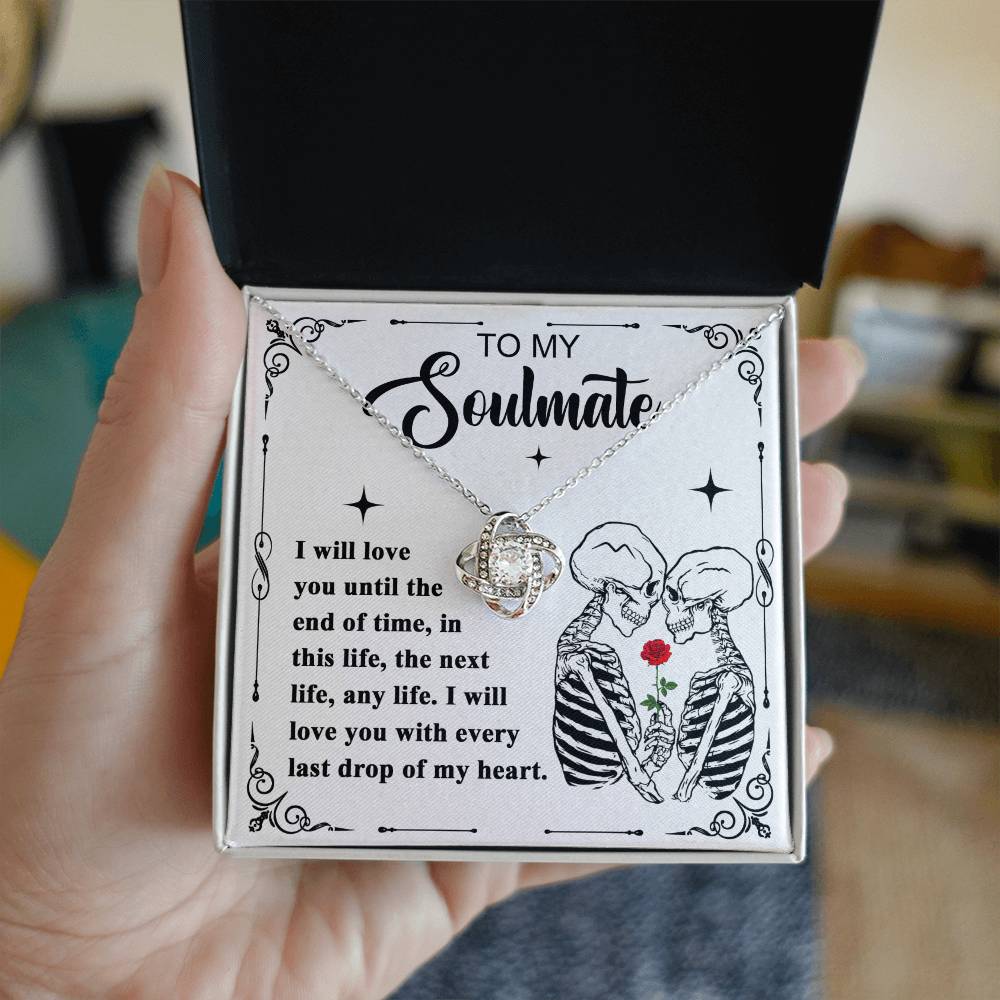 Soulmate-End Of Time Love Knot Necklace-Best Seller!