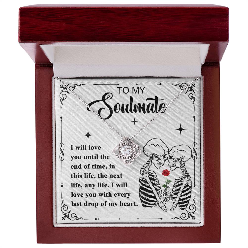 Soulmate-End Of Time Love Knot Necklace-Best Seller!