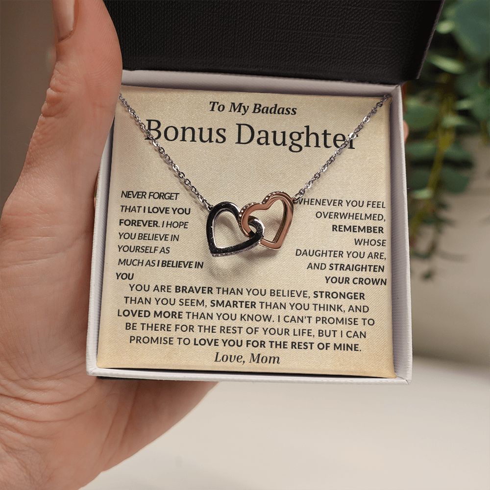 Interlocking Hearts- Bonus Daughter-Mom