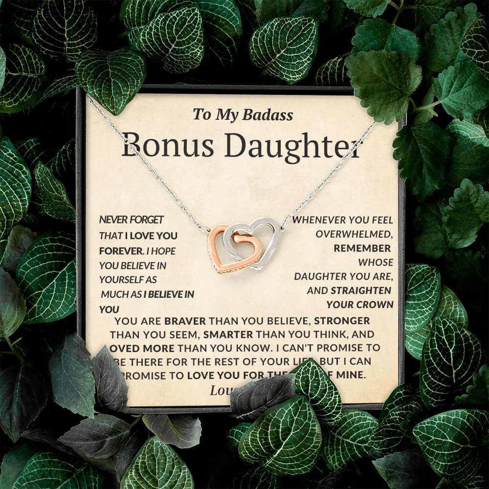 Interlocking Hearts- Bonus Daughter-Mom