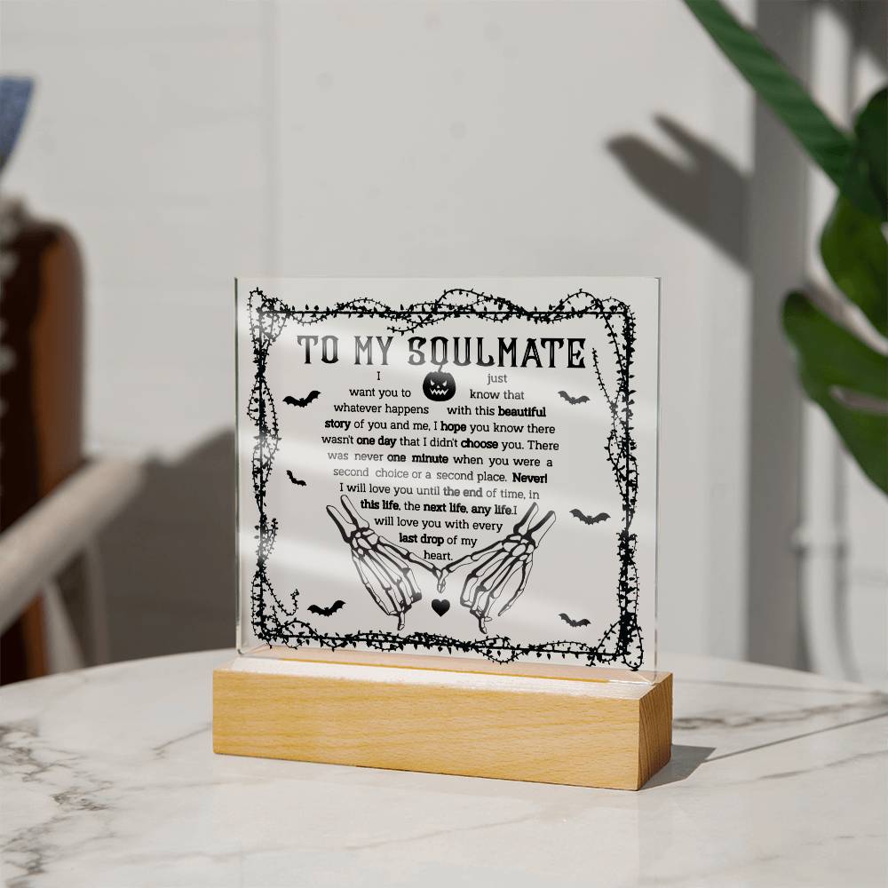 Soulmate-One Day-Acrylic Best Selling Acrylic Plaque