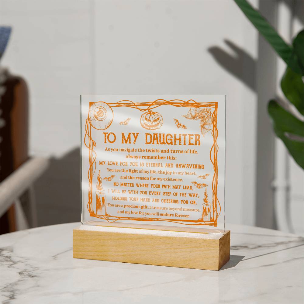 Daughter-Light Of Life-Acrylic Best Selling Acrylic Plaque