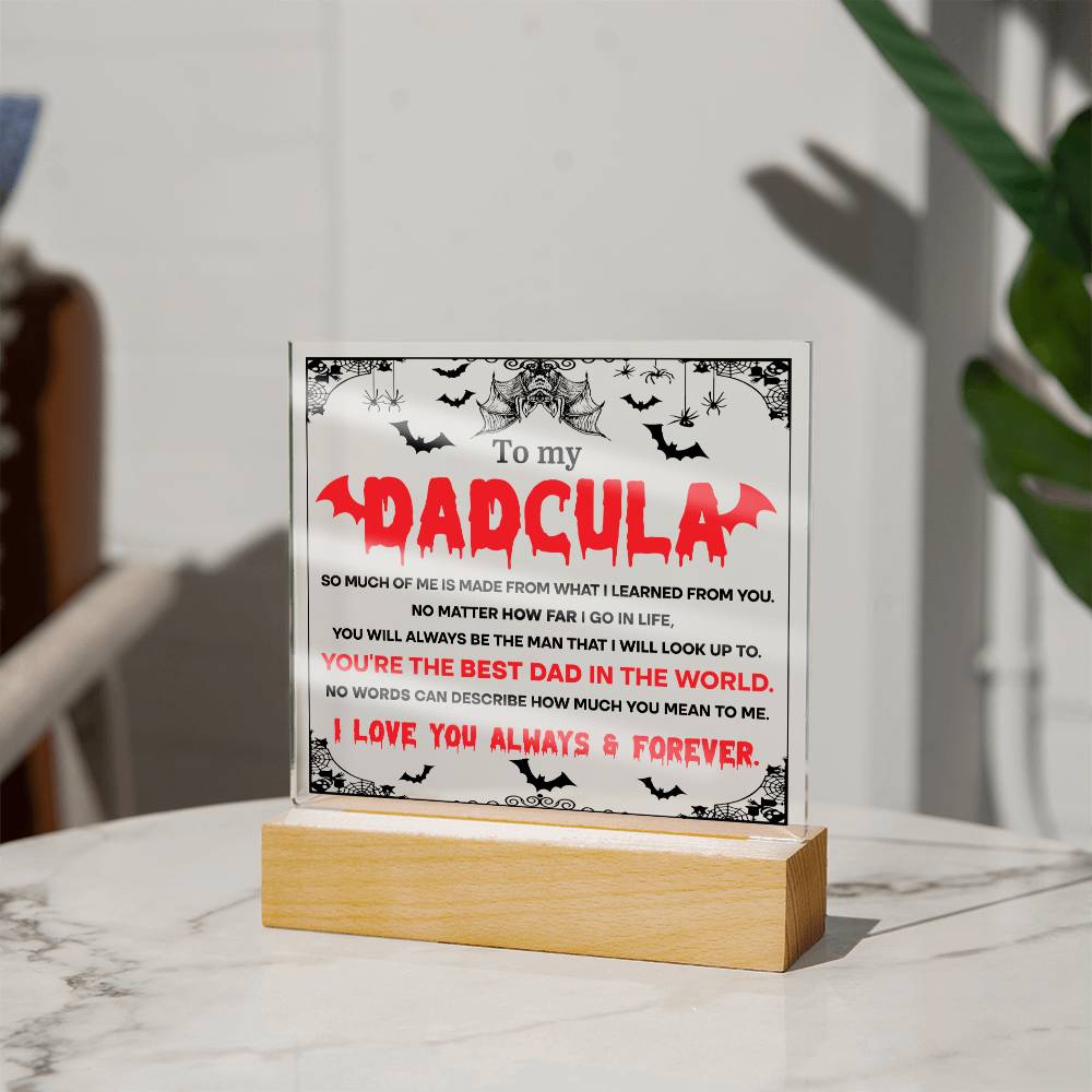 Dadcula-Best Dad-Acrylic Best Selling Acrylic Plaque