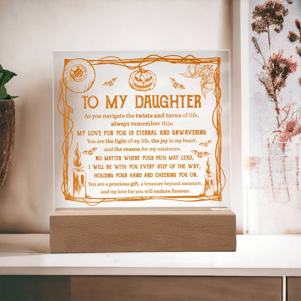 Daughter-Light Of Life-Acrylic Best Selling Acrylic Plaque