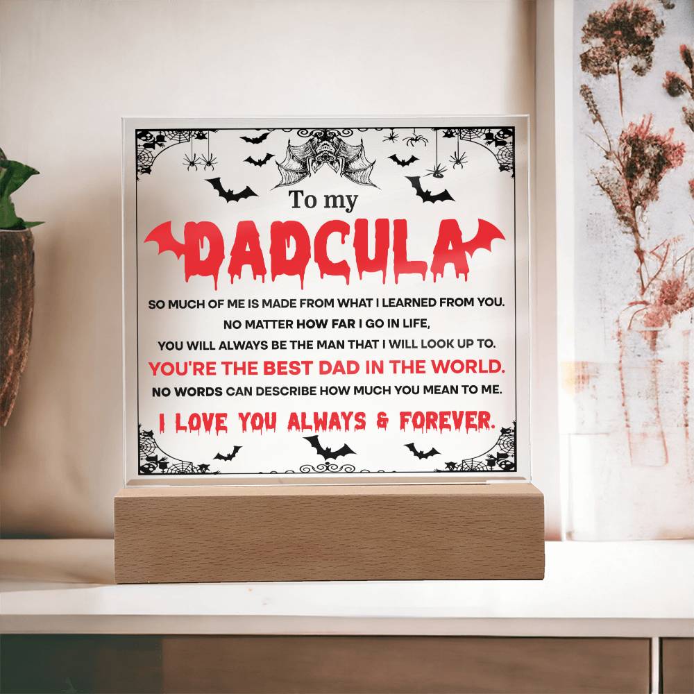 Dadcula-Best Dad-Acrylic Best Selling Acrylic Plaque