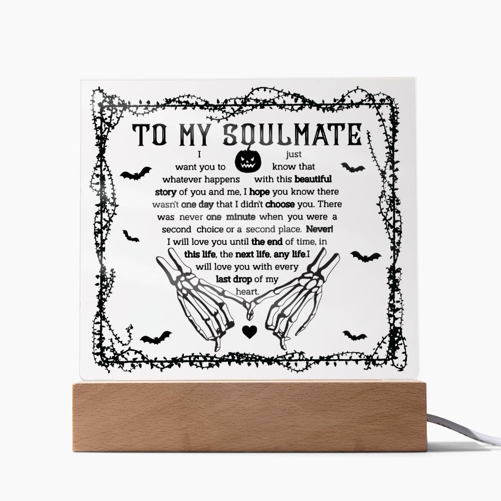 Soulmate-One Day-Acrylic Best Selling Acrylic Plaque