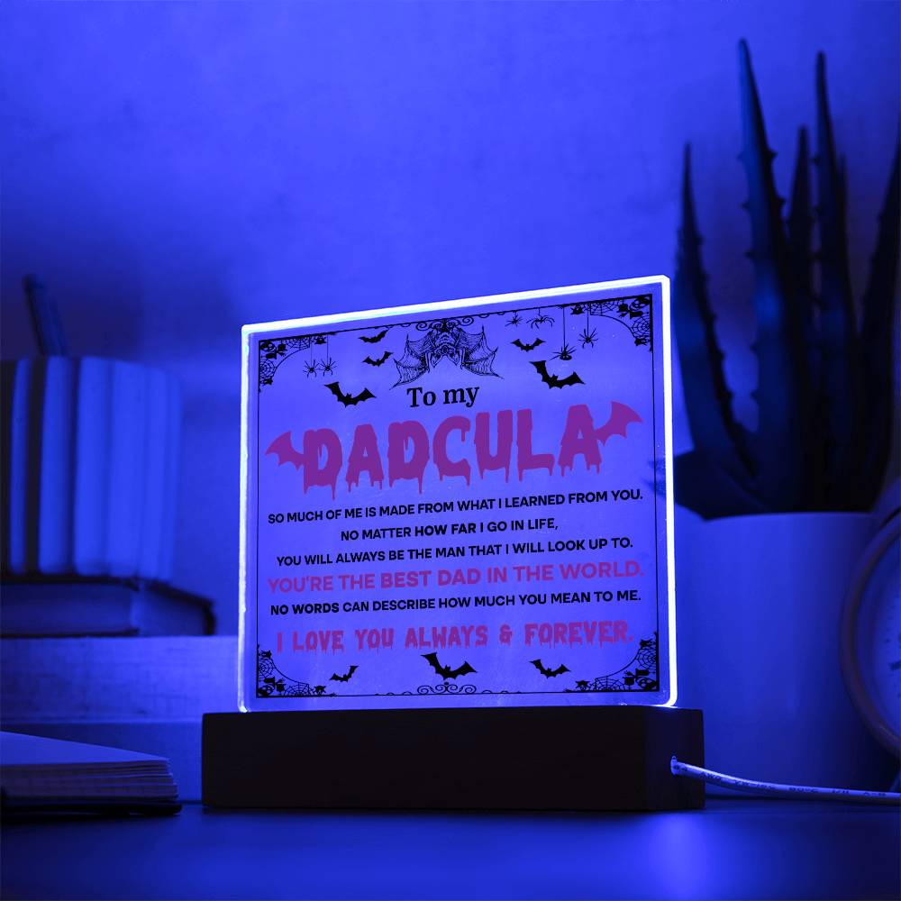 Dadcula-Best Dad-Acrylic Best Selling Acrylic Plaque