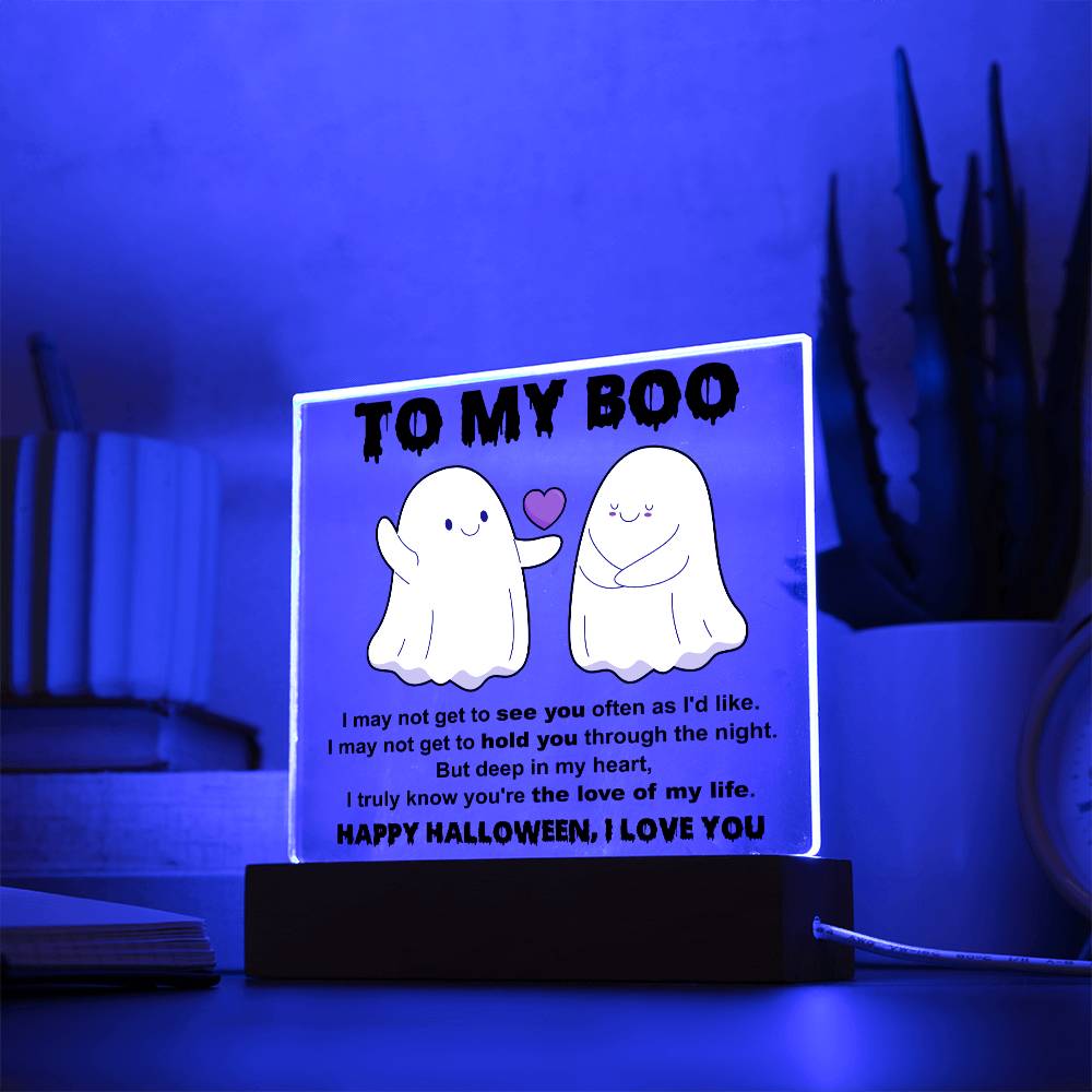 My Boo-Love Of Life-Acrylic Best Selling Acrylic Plaque