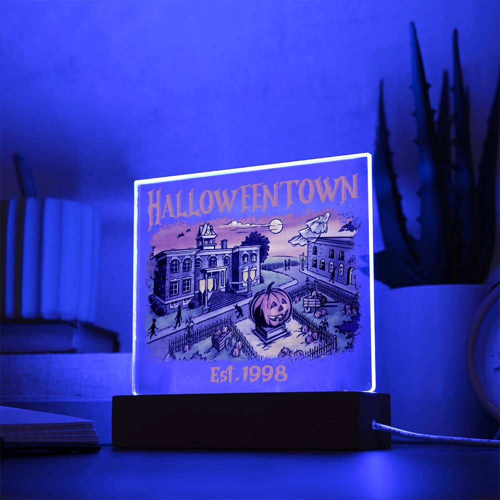 HalloweenTown-Acrylic Best Selling Acrylic Plaque