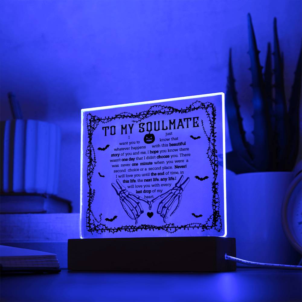 Soulmate-One Day-Acrylic Best Selling Acrylic Plaque