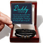 Love You Forever Bracelet- For Dad The Light Of My Life
