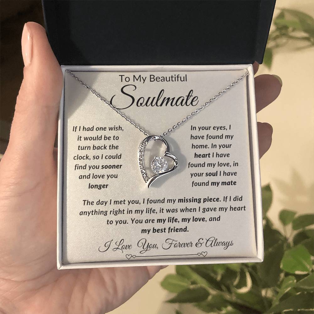 To My Beautiful Soulmate Forever Love