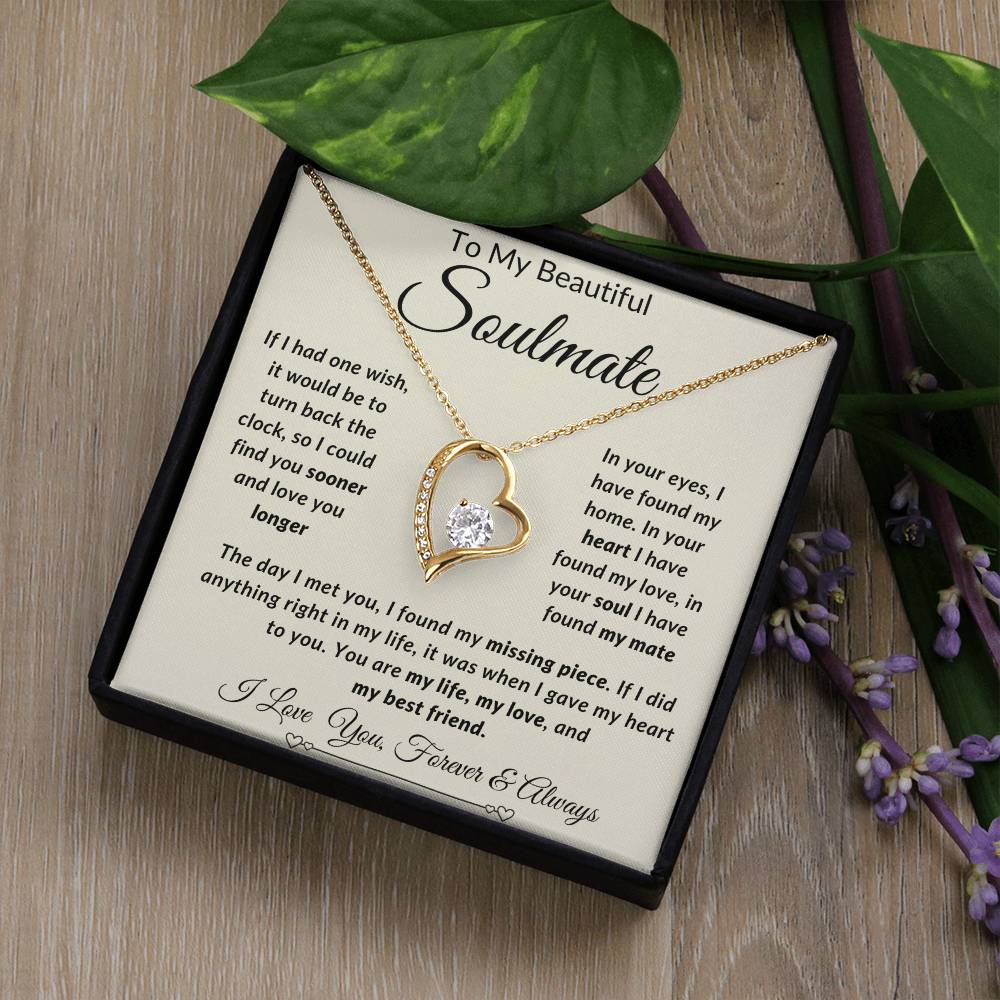 To My Beautiful Soulmate Forever Love