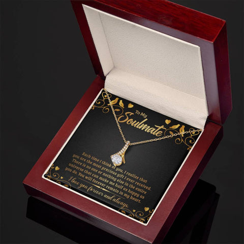 To My Soulmate Alluring Beauty Necklace