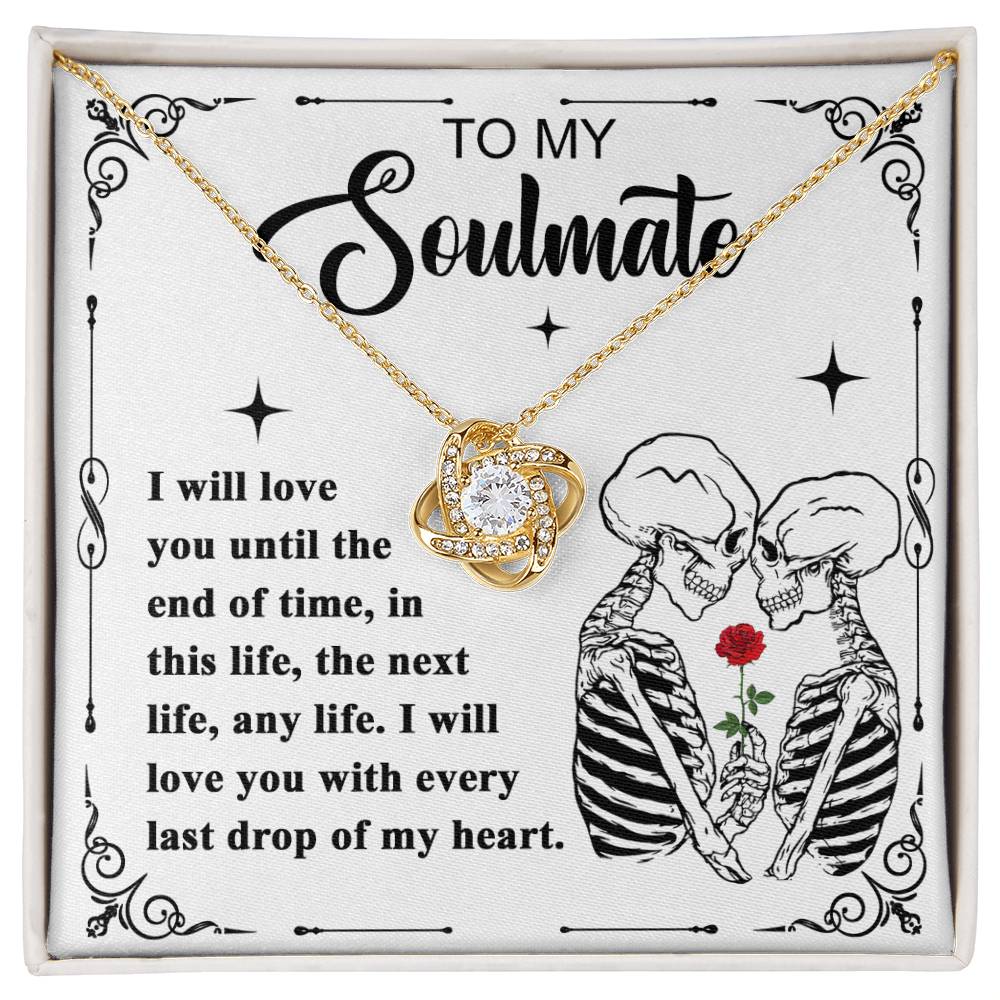 Soulmate-End Of Time Love Knot Necklace-Best Seller!