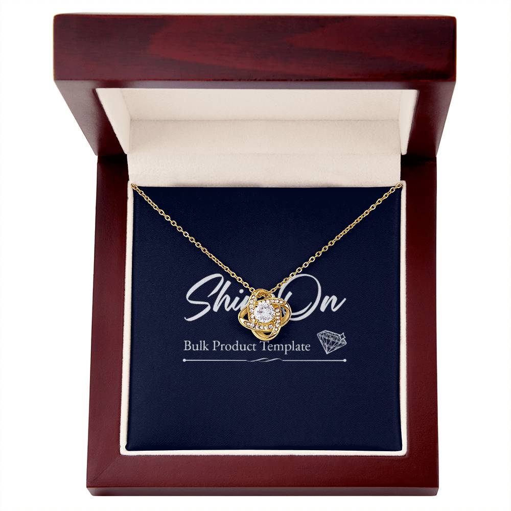 Love Knot Necklace-Best Seller!