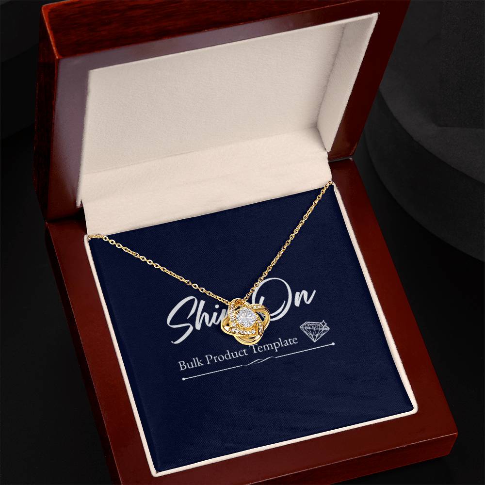 Love Knot Necklace-Best Seller!