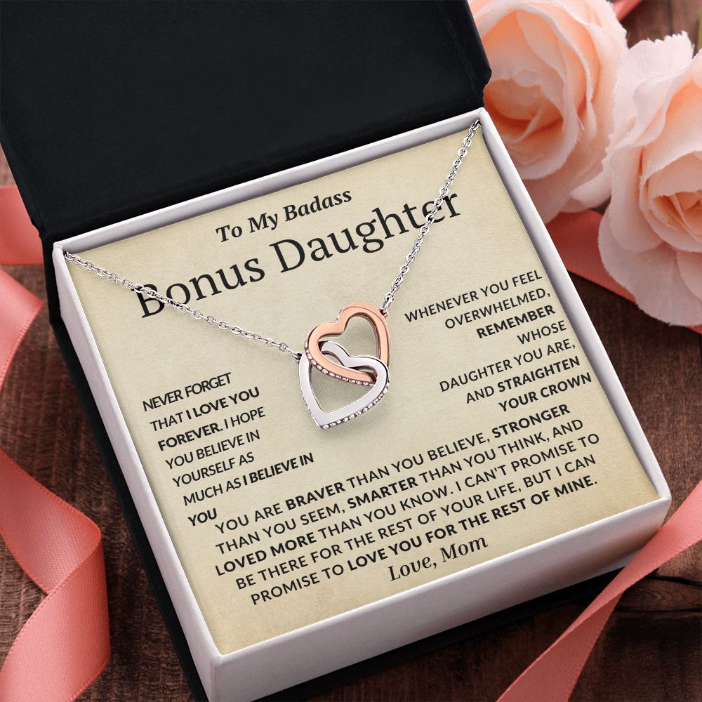 Interlocking Hearts- Bonus Daughter-Mom