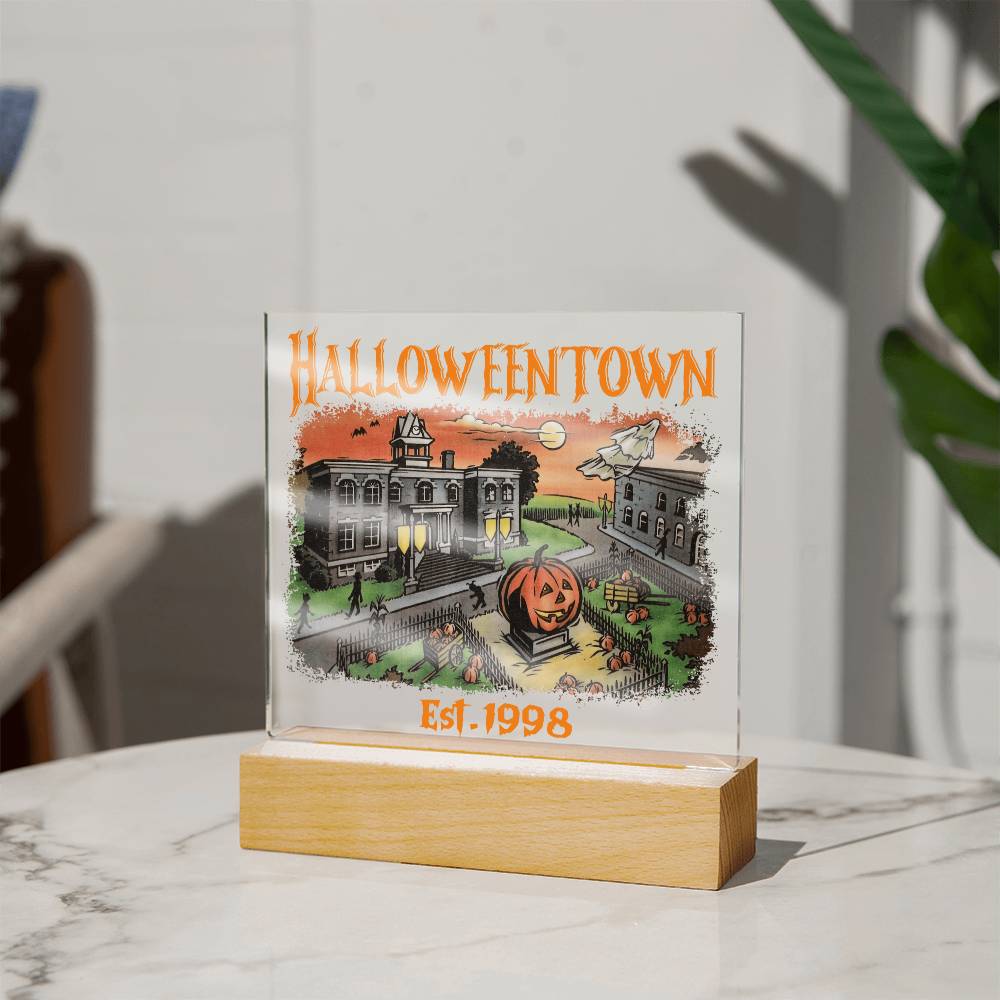 HalloweenTown-Acrylic Best Selling Acrylic Plaque
