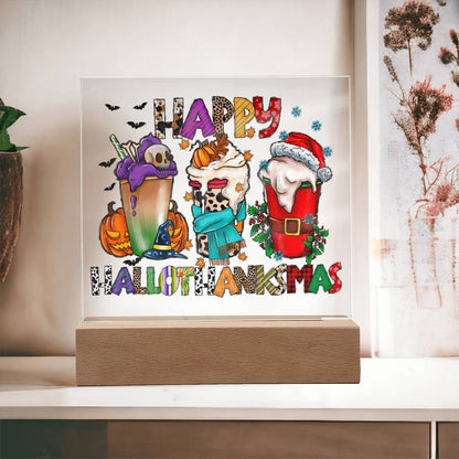 HappyHallothankmas-Acrylic Best Selling Acrylic Plaque