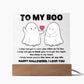 My Boo-Love Of Life-Acrylic Best Selling Acrylic Plaque