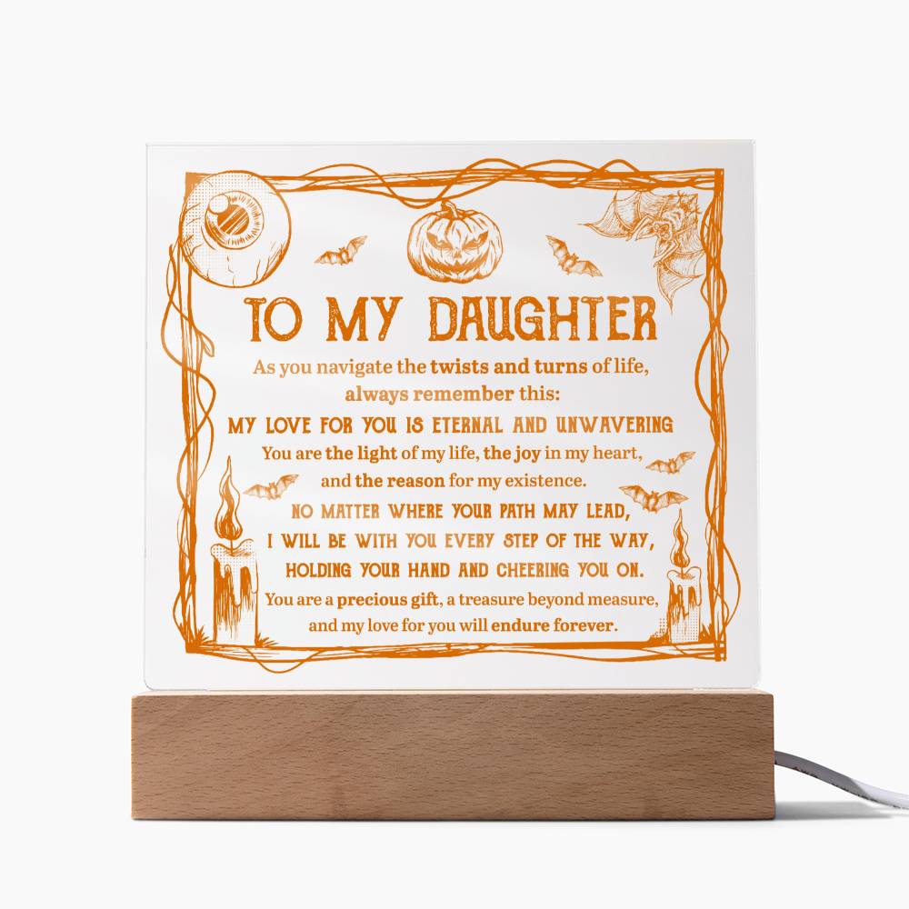 Daughter-Light Of Life-Acrylic Best Selling Acrylic Plaque