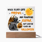 Halloween-Pumpkins Gleam-Acrylic Best Selling Acrylic Plaque