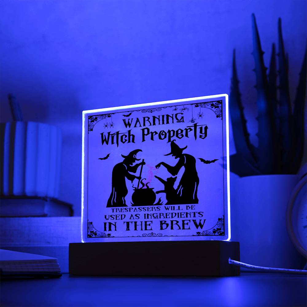 Witch Property-Acrylic Best Selling Acrylic Plaque