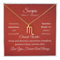 Scorpio Zodiac necklace