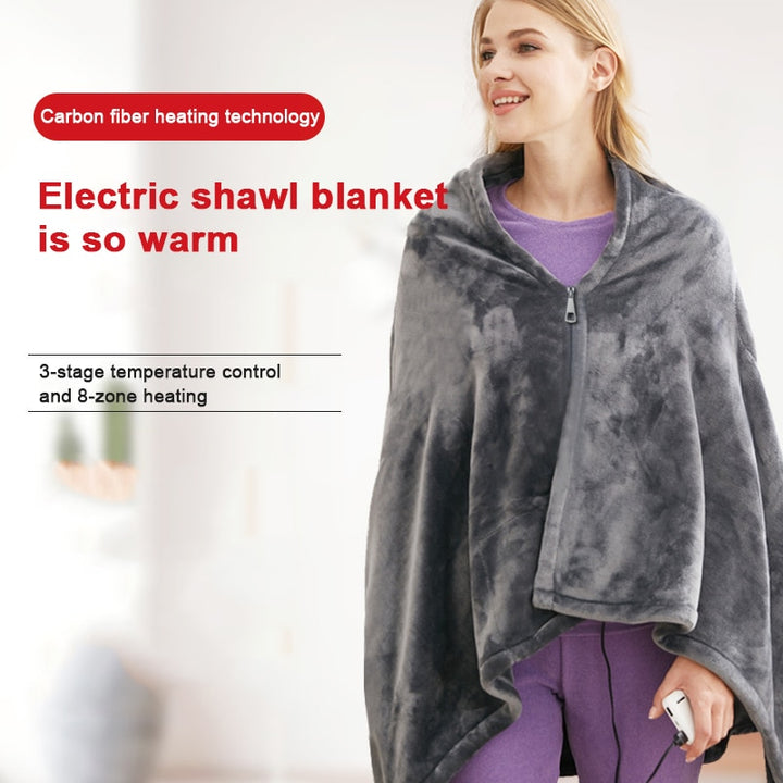 BlanketMate™️ The Heating Shawl you Need for Those Cold Days!